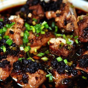 豆豉蒸小排